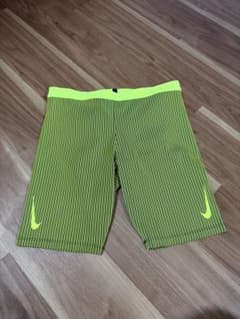 Nike Dri-FIT 蛍光イエロー タイツ - メルカリ