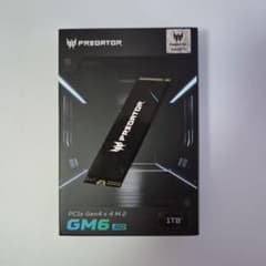 新品未開封Predator GM6 1TB PCIe Gen4 M.2 SSD - メルカリ