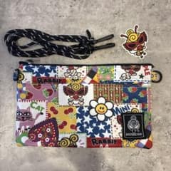 HYSTERIC MINI パッチワーク柄サコッシュ&ステッカーショルダーバックのサムネイル