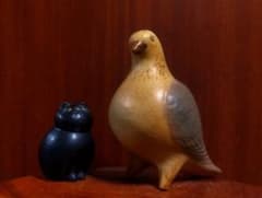 リサラーソン ピジョン＆ミアミニオールブラック 新品 北欧 美品 リサラーソン ピジョン＆ミアミニオールブラック 新品 北欧 美品