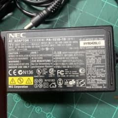 NEC ACアダプター PA-1510-19 本体のサムネイル
