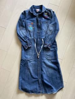 チチカカ　デニムワンピース　刺繍のサムネイル