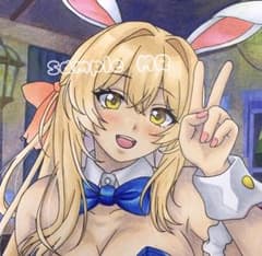 A4サイズ オリジナル 創作 手描きイラスト アナログ 原画 アート