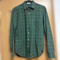 PANTHER JEANS グリーン チェックネルシャツ Mのサムネイル