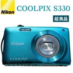 超美品】NIKON COOLPIX S3300 ターコイズブルー デジカメ - メルカリ