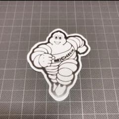 防水ステッカー ミシュラン キャラクター かわいい 白のサムネイル