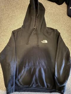 THE NORTH FACE ノースフェイス ブラック Lサイズ ロゴパーカーのサムネイル