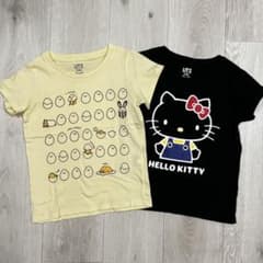 ユニクロ サンリオTシャツ　110 2枚のサムネイル