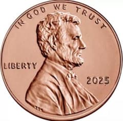 合計2枚】2025年 エイブラハム・リンカーン 1セント硬貨 P - メルカリ