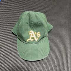MLB 47 A's ベースボールキャップ　グリーン系