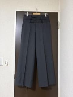 ジョンローレンスサリバン　triple stacked trouser グレー ジョンローレンスサリバン triple stacked trouser グレー - メルカリ