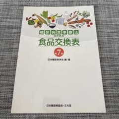 糖尿病食事療法のための食品交換表のサムネイル