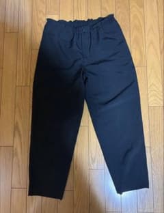 COMMEdesGARÇONS HOMME DEUX ブラックワイドパンツ XS - メルカリ