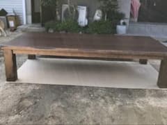 超大型家具調こたつウォールナット180日本製・ヒーター別売り 超大型家具調こたつウォールナット180日本製・ヒーター別売り - メルカリ
