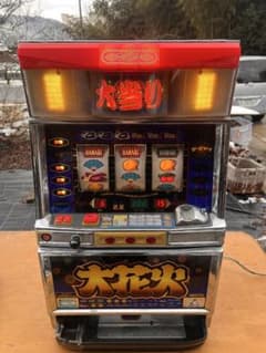 動作良好 パチスロ実機 大花火 コイン機 レトロスロット - メルカリ