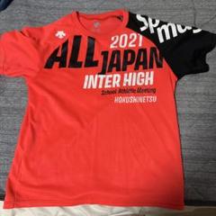 DESCENTE 2021年 ALL JAPAN インターハイTシャツ バレー - メルカリ