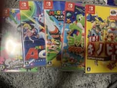 スイッチ　ゲームソフト5本のサムネイル