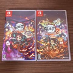 鬼滅の刃 ヒノカミ血風譚 1&2 Switchソフトセット - メルカリ