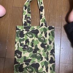 【A BATHING APE】 カモフラ ミニトートバッグ 初期 NIGO