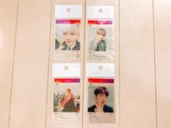 防弾少年団(BTS) 透明カード 4枚セットのサムネイル