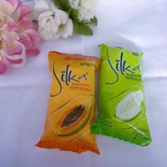 【Silka】パパイヤソープ  65ｇ  2個のサムネイル