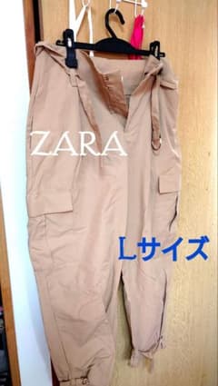 ZARA ザラ ストレートカーゴパンツL Lサイズ（11-13号） - メルカリ