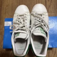 中古　adidas スタンスミス　ホワイト✖️グリーンのサムネイル