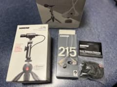 SHURE MV88+SE215-CL-A ポータブル動画撮影キット50000円 - メルカリ
