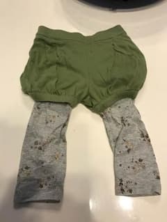 まゆ様専用          【80】ギャップベビー スパッツ付きパンツのサムネイル