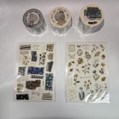 【pion】 PETテープ＆マスキングテープ＆デコステッカーセットのサムネイル