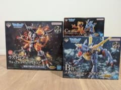 未開封】一番くじ デジモン ウォーグレイモン メタルガルルモン 魂豪示