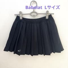 値下げ‼️バボラ　Babolat ブラック プリーツスカート XL Ｏサイズ BabolaT プリーツスカートLサイズ - メルカリ