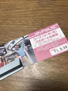 ⭐︎⭐︎み様⭐︎専用　東京ジョイポリス　チケット　1枚　子供(小学生〜高校生)のサムネイル