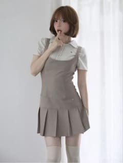 andmary Era pleats set mini dressのサムネイル