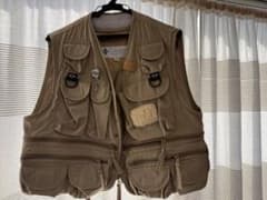 Columbia フィッシングベスト ベージュ Mサイズ - メルカリ