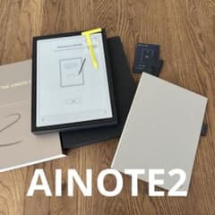 AINOTE 2 本体 + ペン付き ＋ 純正ケースカバー付き ＋ 替芯付き 