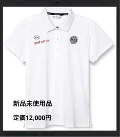 and per se アンパスィ ポロシャツ 白 ホワイト 青木まりな着用 夏 