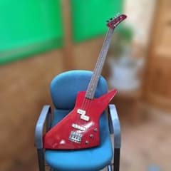 FERNANDES エクスプローラータイプ エレキベース 本体 レッド最終