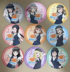 Aqours飯 コースター 全9種コンプJR東海 ラブライブ！サンシャイン!!のサムネイル