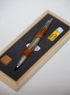 野原工芸 侘寂 ブライヤー 瘤 斑紋純銀色 斑紋金具 ボールペン - メルカリ