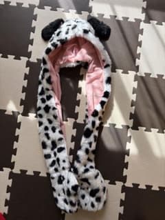 ディズニーダルメシアン柄フリース帽子のサムネイル