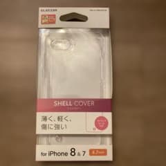ELECOM iPhone 8 & 7 シェルカバー　クリアのサムネイル