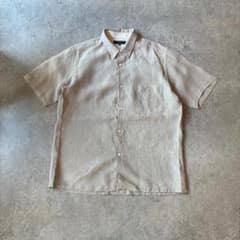 COMME des GARÇONS HOMME 麻 リネン ボックスシャツ L - メルカリ