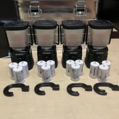 アンバー カスタム 4個 GENTOS エクスプローラー LED ランタン - メルカリ