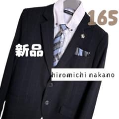 hiromichi nakano 165 ダークネイビー スーツ6点セット - メルカリ
