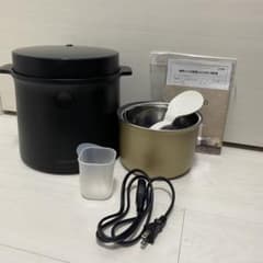 【美品】LOCABO 炊飯器 糖質45%カット ブラックのサムネイル