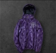 Ocean Pacific ダウンジャケット パープル チェック柄 M | Mercari