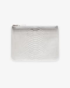完売品 コムデギャルソンTRANSPARENT SNAKE 大ポーチ
