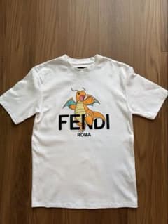 FENDI pokemonポケモン カイリュー fragment コラボTシャツ - メルカリ