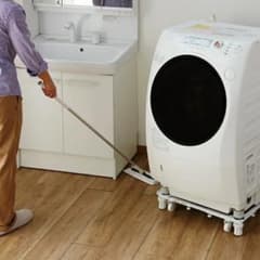 洗濯機用移動台 ホワイトのサムネイル